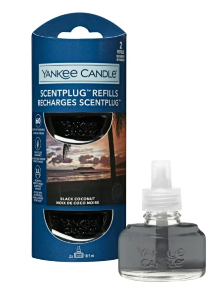 Yankee Candle - Ricarica per Diffusore Elettrico Scentplug - Black Coconut