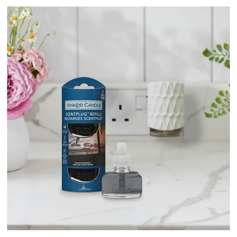 Yankee Candle - Ricarica per Diffusore Elettrico Scentplug - Black Coconut