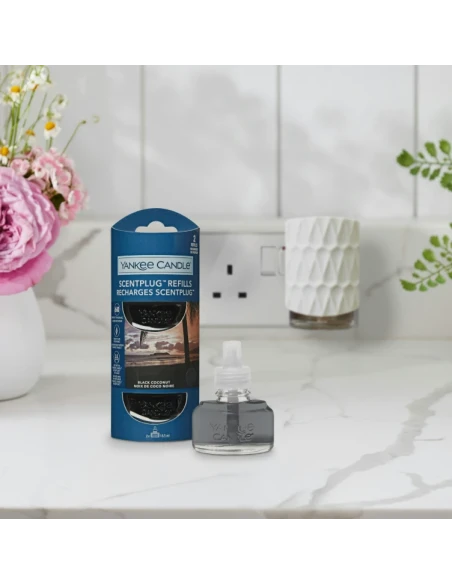 Yankee Candle - Ricarica per Diffusore Elettrico Scentplug - Black Coconut