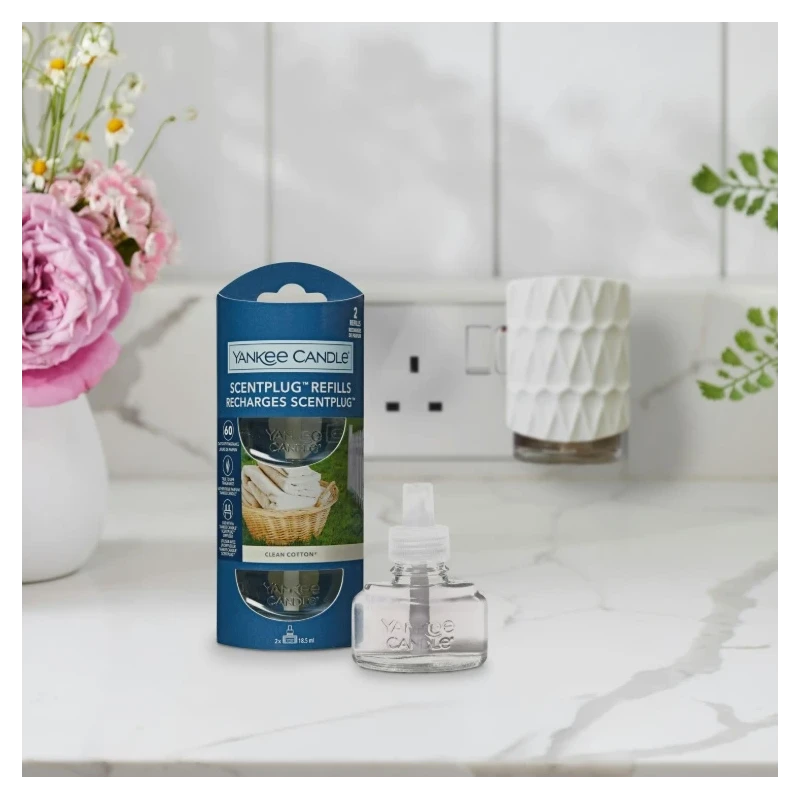 Yankee Candle - Scentplug Electric Diffuser Refill - Clean Cotton®