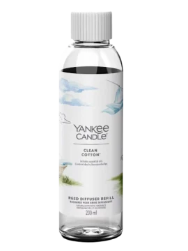 Yankee Candle - Ricarica per Diffusore a Bastoncini - Clean Cotton®