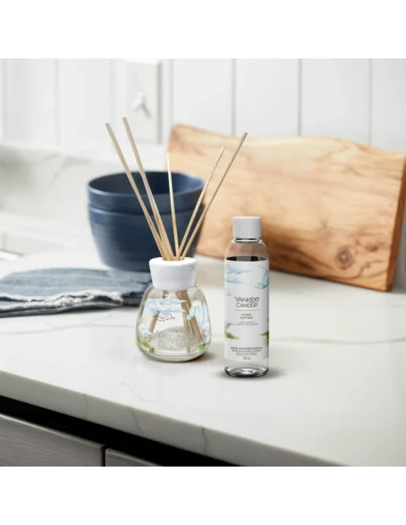 Yankee Candle - Ricarica per Diffusore a Bastoncini - Clean Cotton®