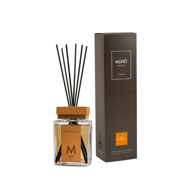 Muhà - Reed Diffuser - Cedar and Bergamot