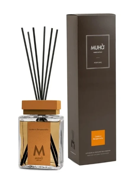 Muhà - Reed Diffuser - Cedar and Bergamot