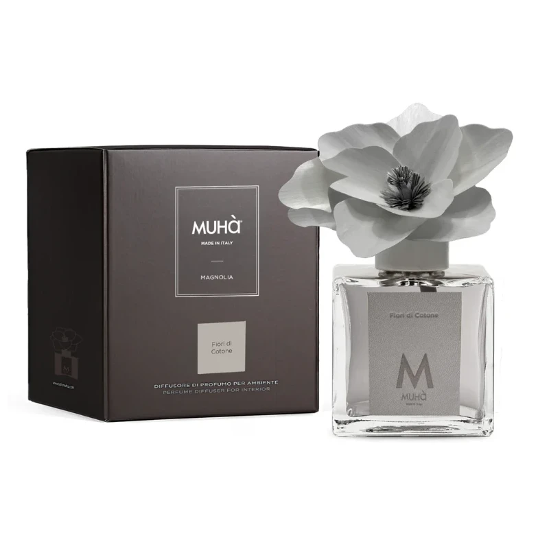 Muhà - Magnolia Diffuser - Cotton Flowers