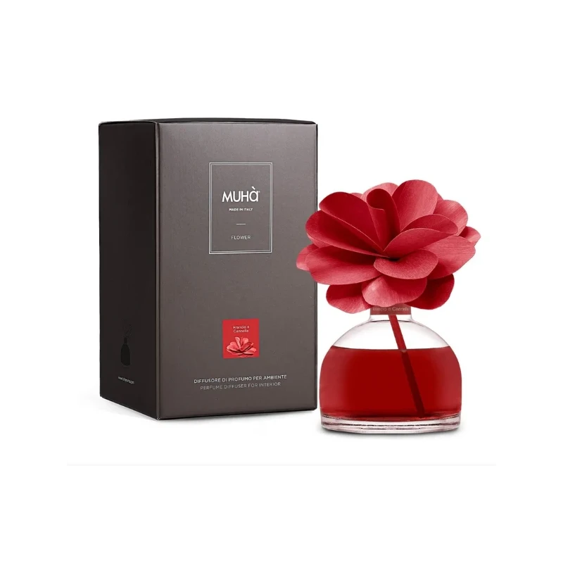 Muhà - Diffusore Flower - Arancio e Cannella 200 ml