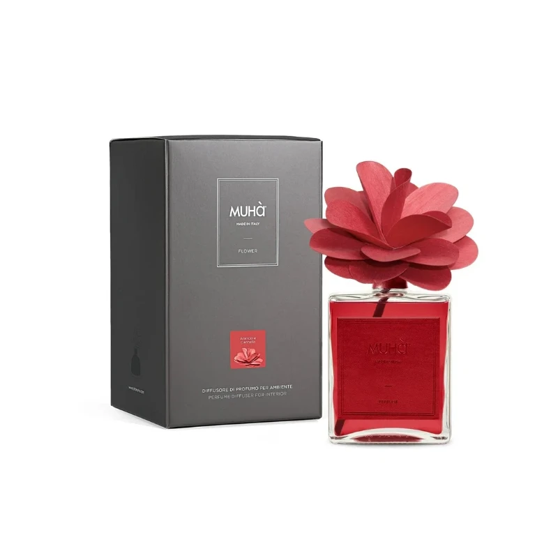Muhà - Diffusore Flower - Arancio e Cannella 500 ml