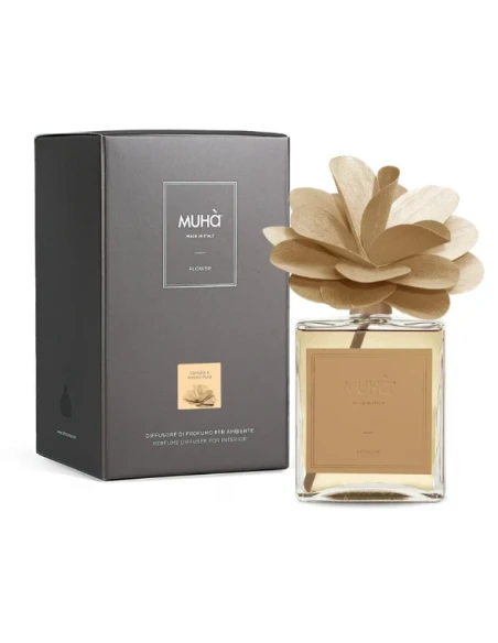 Muhà - Flower Diffuser - Vanilla and Pure Amber 500 ml