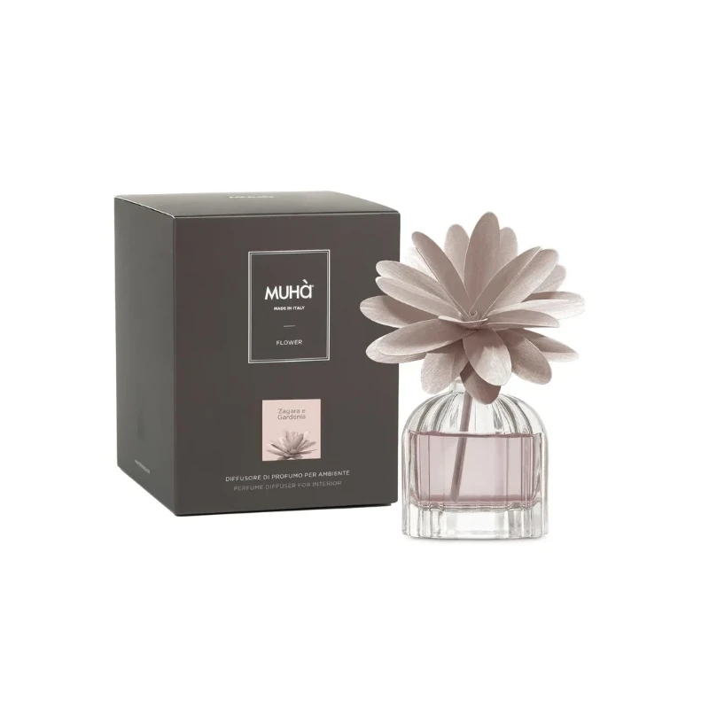 Muhà - Flower Diffuser - Orange Blossom and Gardenia 60 ml