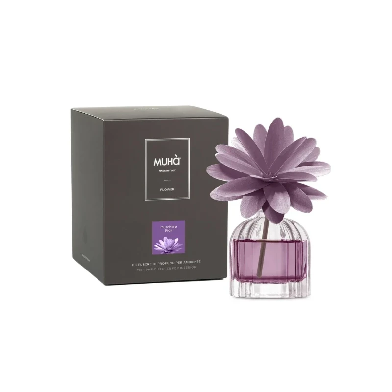 Muhà - Diffusore Flower - Muschio e Fiori 60 ml