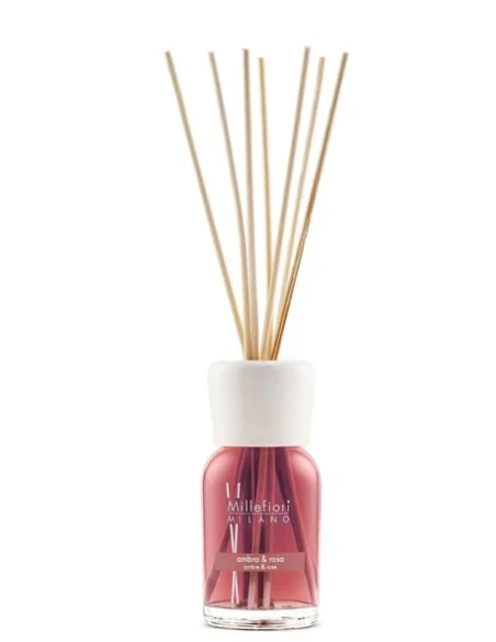 Millefiori Milano - Reed Diffuser - Amber and Rose