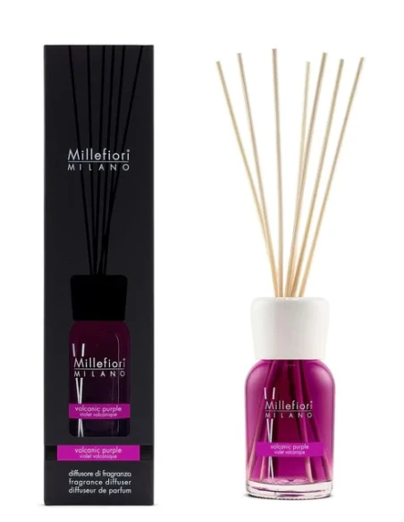 Millefiori Milano - Diffusore a Bastoncini - Volcanic Purple