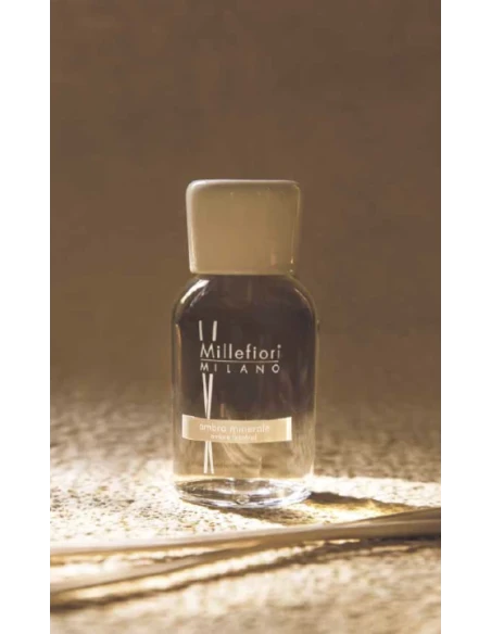 Millefiori Milano - Diffusore a Bastoncini - Ambra Minerale
