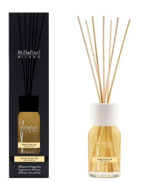 Millefiori Milano - Reed Diffuser - Honey & Sea Salt