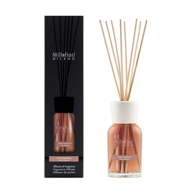 Millefiori Milano - Reed Diffuser - Rose Espresso