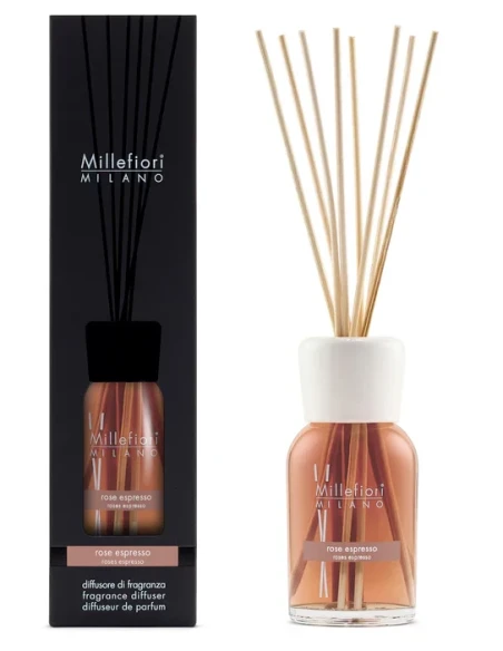 Millefiori Milano - Reed Diffuser - Rose Espresso