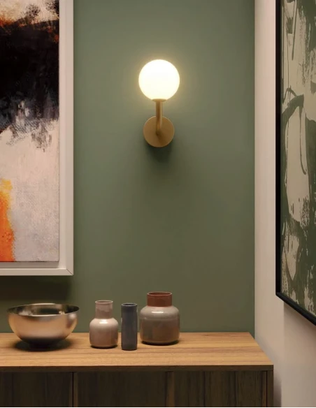 Redo Group - Confusio Wall Lamp - Matt Gold