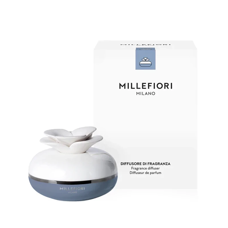 Millefiori Milano - Air Design Flower Diffuser - Light Blue