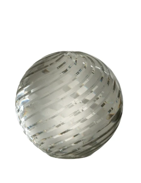 J-Line - Fermacarte Ondes - Vetro Trasparente