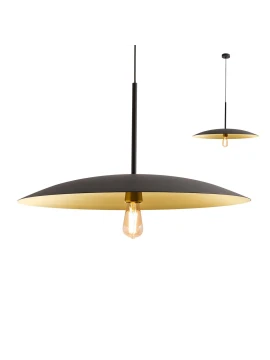 Redo Group - Cymbal Pendant Lamp - Matt Black/Matt Gold
