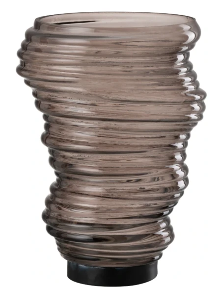 J-Line - Vaso Tornado - Grigio