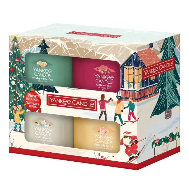 Yankee Candle - Confezione Regalo - 4 Candele Votive Mini