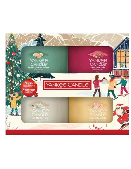 Yankee Candle - Confezione Regalo - 4 Candele Votive Mini