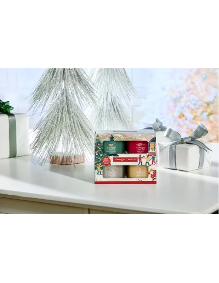 Yankee Candle - Confezione Regalo - 4 Candele Votive Mini