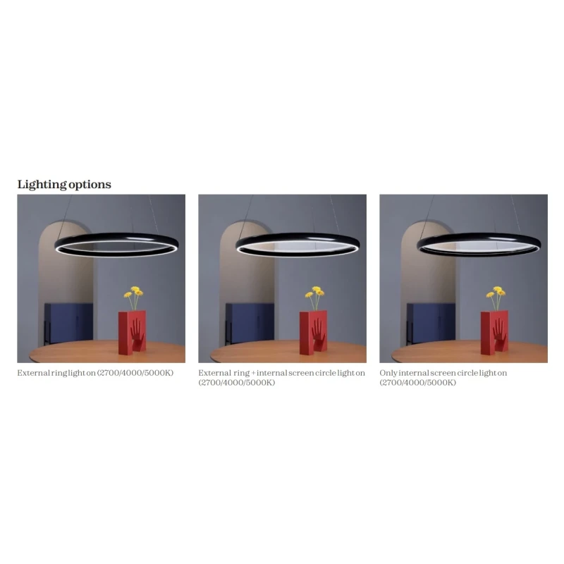 Redo Group - Vance Suspension Lamp - Black