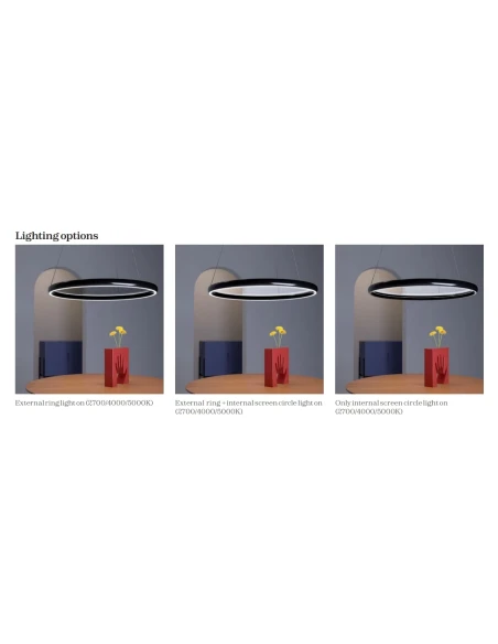 Redo Group - Vance Suspension Lamp - Black