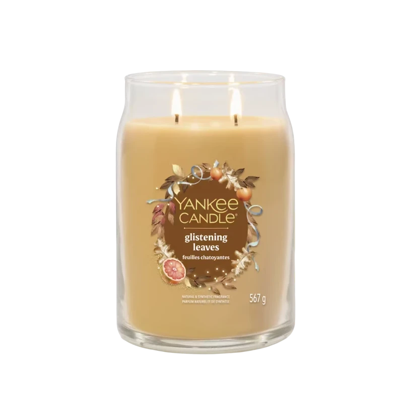 Yankee Candle - Glistening Leaves - Large Jar Candle