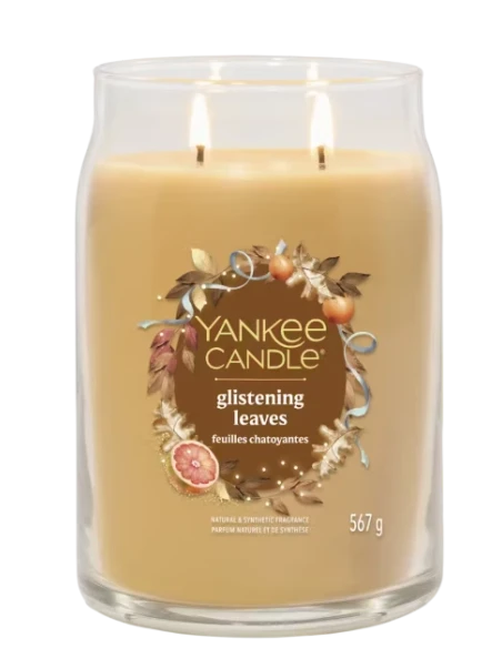 Yankee Candle - Glistening Leaves - Large Jar Candle