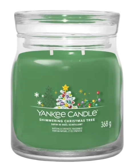 Yankee Candle - Shimmering Christmas Tree - Candela in Giara Media