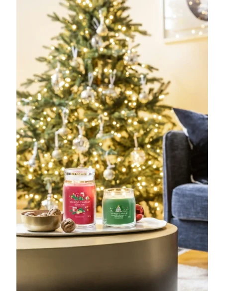 Yankee Candle - Shimmering Christmas Tree - Candela in Giara Media