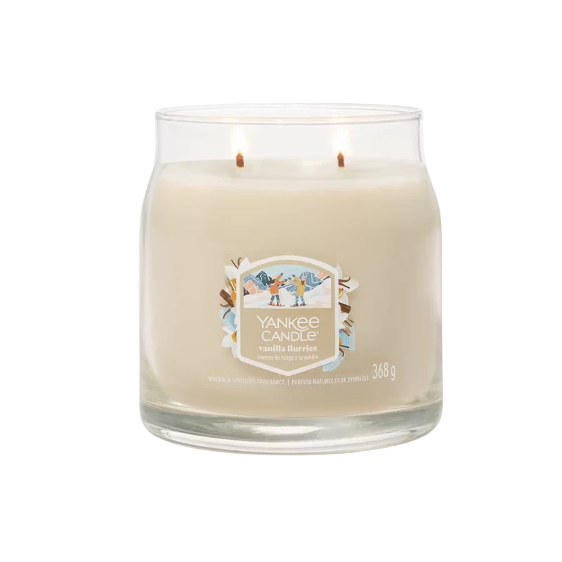 Yankee Candle - Vanilla Flurries - Medium Jar Candle