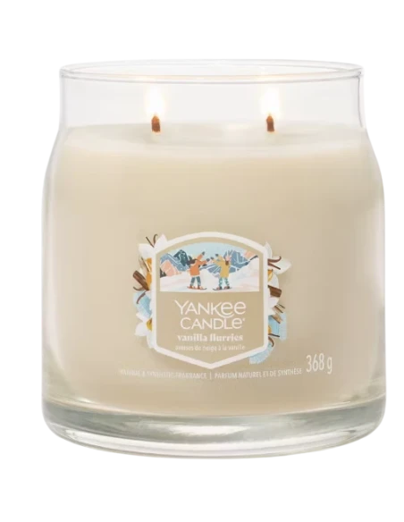 Yankee Candle - Vanilla Flurries - Candela in Giara Media