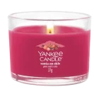 Yankee Candle - Santa on Skis - Glass Votive Candle