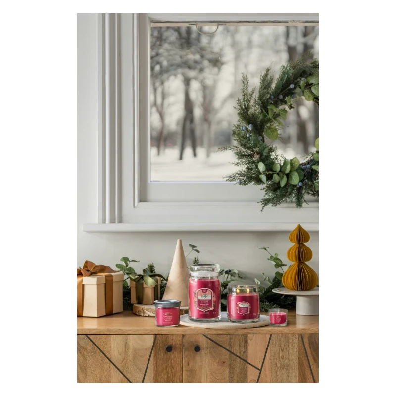 Yankee Candle - Santa on Skis - Candela Votiva in Vetro