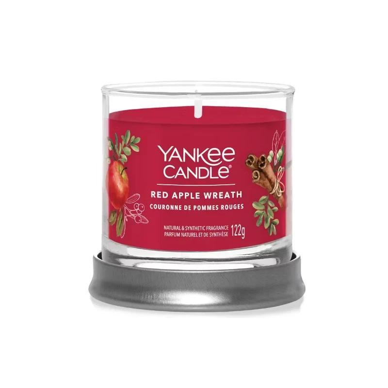 Yankee Candle - Red Apple Wreath - Small Tumbler Candle