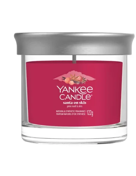 Yankee Candle - Santa on Skis - Candela Tumbler Piccola