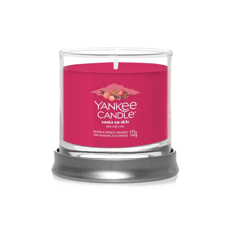 Yankee Candle - Santa on Skis - Candela Tumbler Piccola