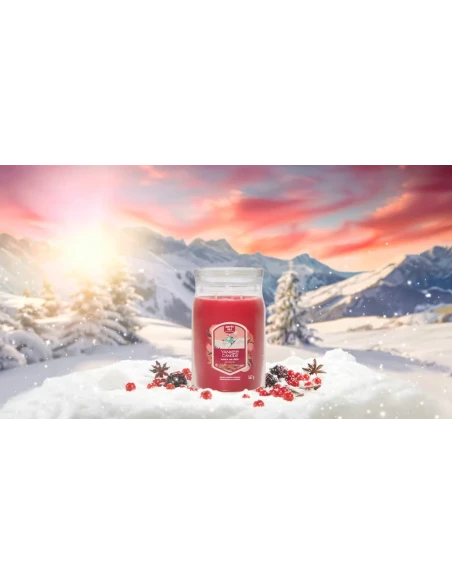 Yankee Candle - Santa on Skis - Large Jar Candle