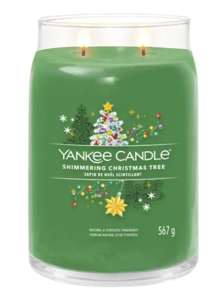 Yankee Candle - Shimmering Christmas Tree - Large Jar Candle