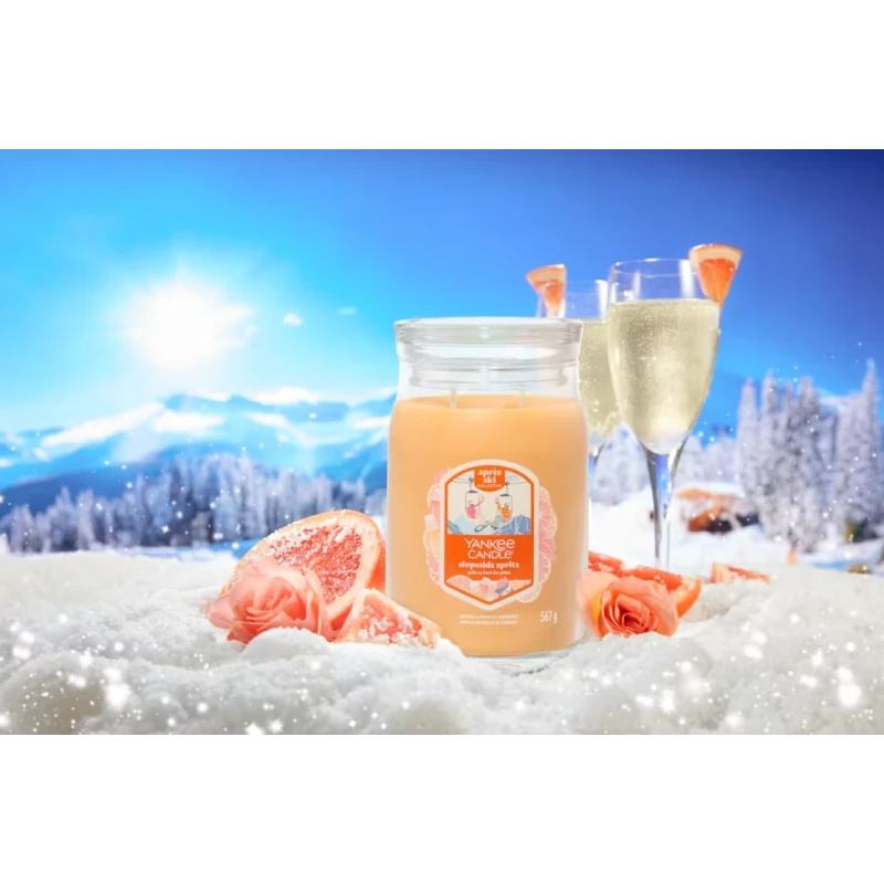 Yankee Candle - Slopeside Spritz - Candela in Giara Grande