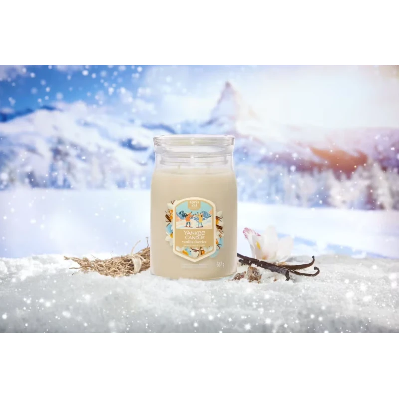 Yankee Candle - Vanilla Flurries - Candela in Giara Grande