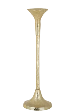 J-Line - Marie Candlestick - Matte Gold