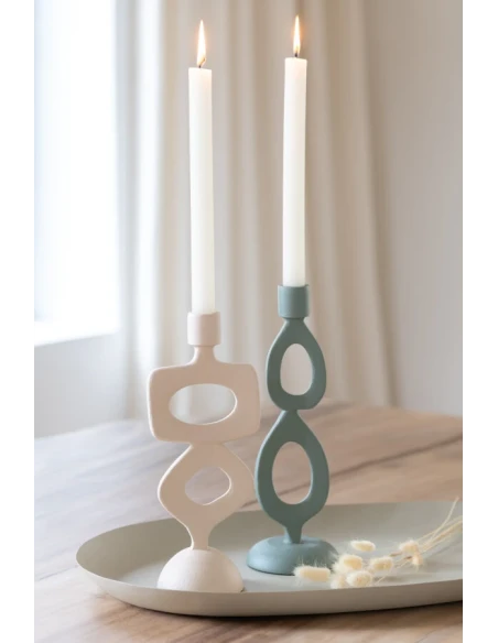 J-Line - Ring Candlestick - Green