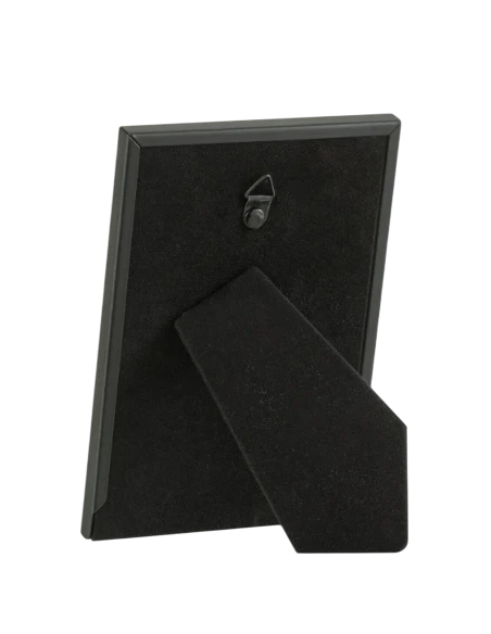 J-Line - Hammered Edge Photo Frame - Black