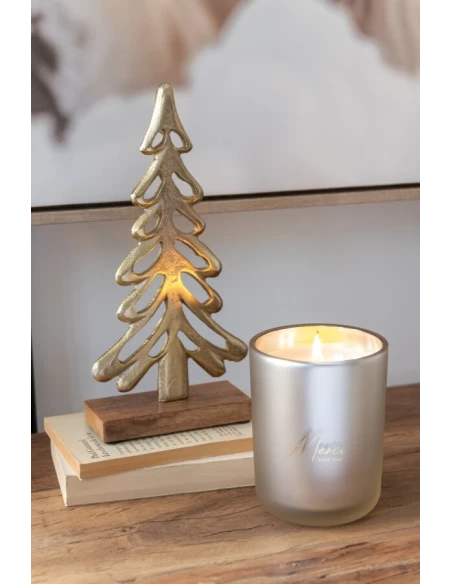 J-Line - Decorazione Albero + Piede  - Oro