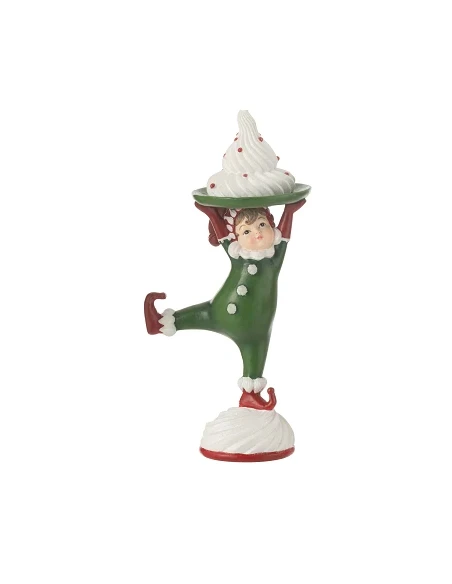 J-Line - Elfe Pastry Decoration - Multicolor